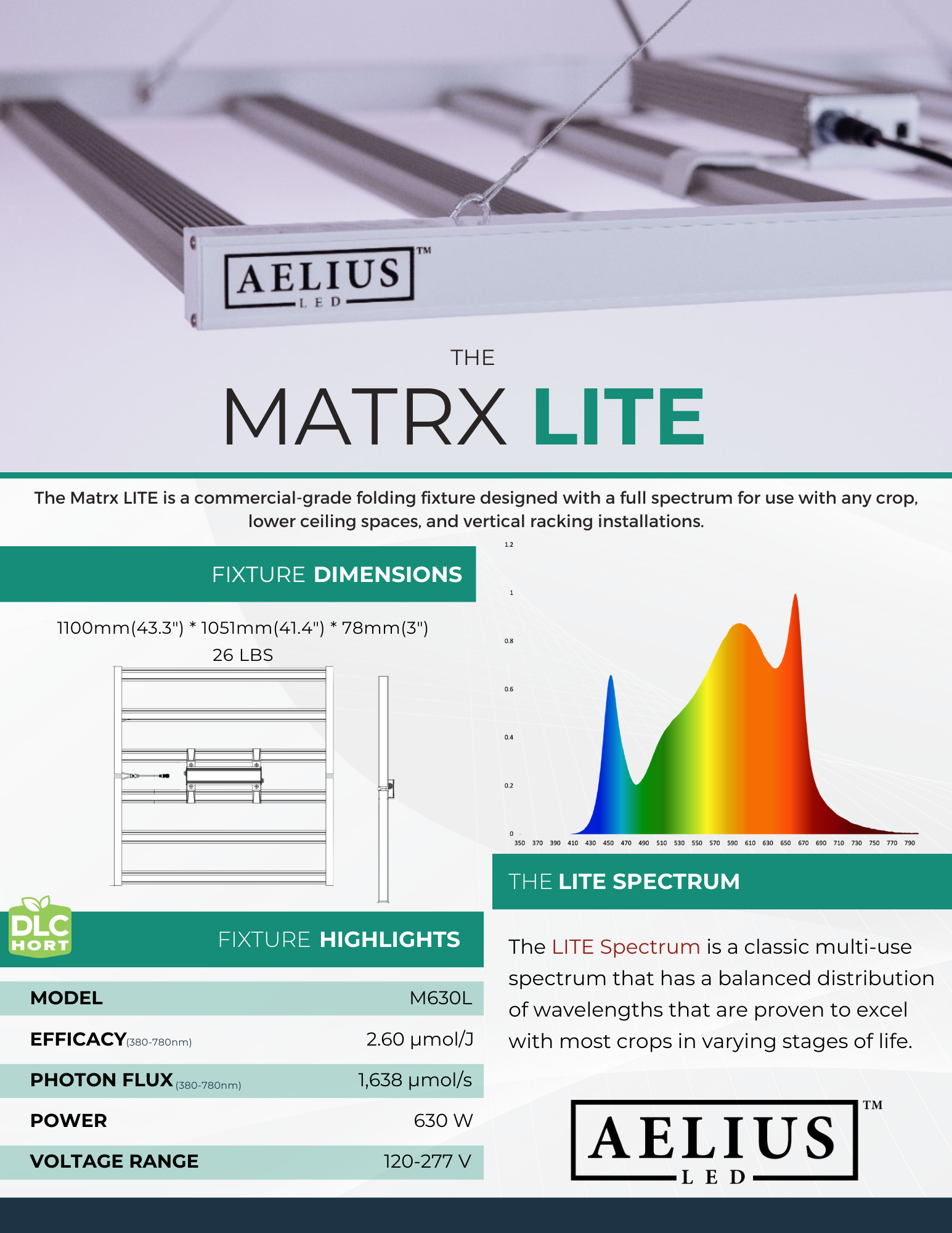 Aelius LED Matrx Lite